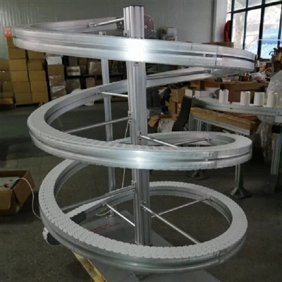 Transportador de barrena de cargol flexible